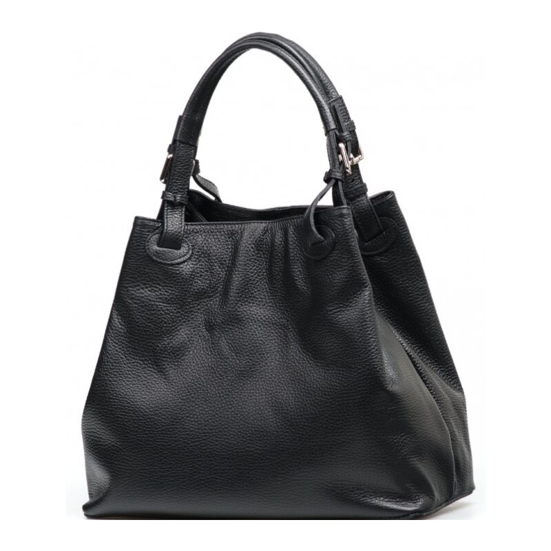 Blaire Kožená kabelka Alessia čierna 64987594