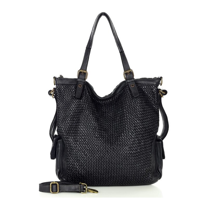 Marco Mazzini handmade MARCO MAZZINI Dámska kožená shopper kabelka | 30502223