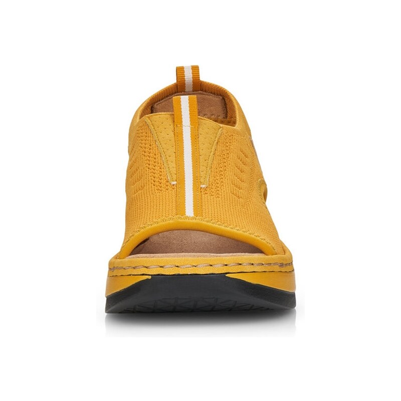 Dámske sandále RIEKER V59B5-68 žltá S4