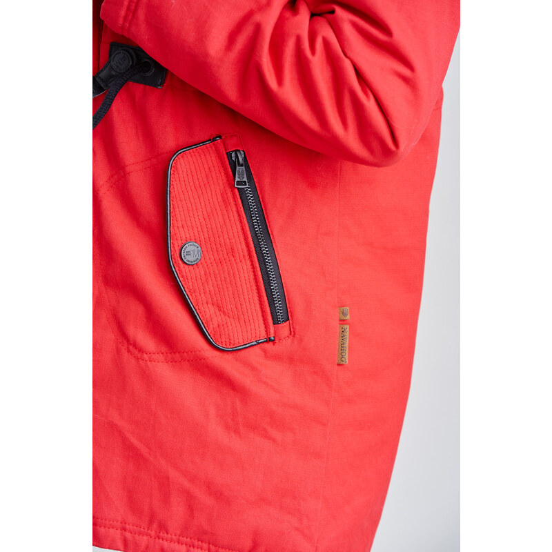 Dámska zimná dlhá bunda Bombii Navahoo - ANTRACITE