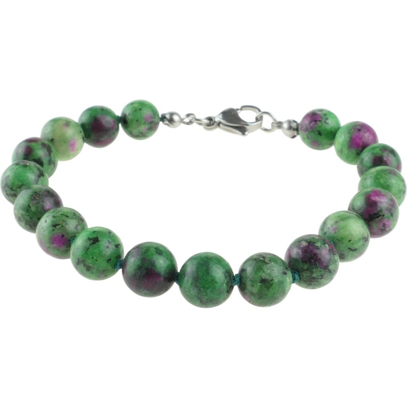 Alexis Marten Náramok z minerálu Rubín v Zoisite 8 mm 66888949