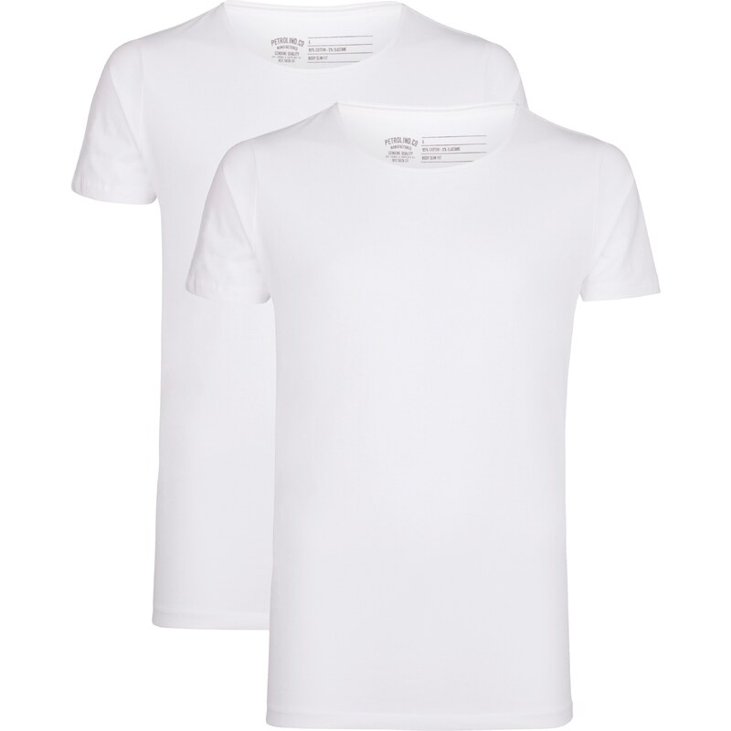 Petrol Industries Tričko biela 54220986