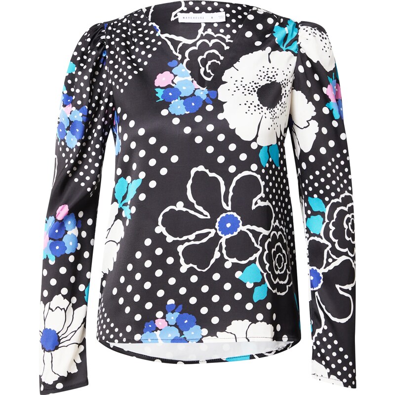 Warehouse Tričko zmiešané farby / čierna 66007332