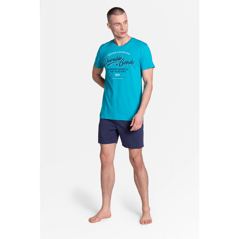 Henderson Pánske Pyžamo model 151568 Modré Modrá L 30532608