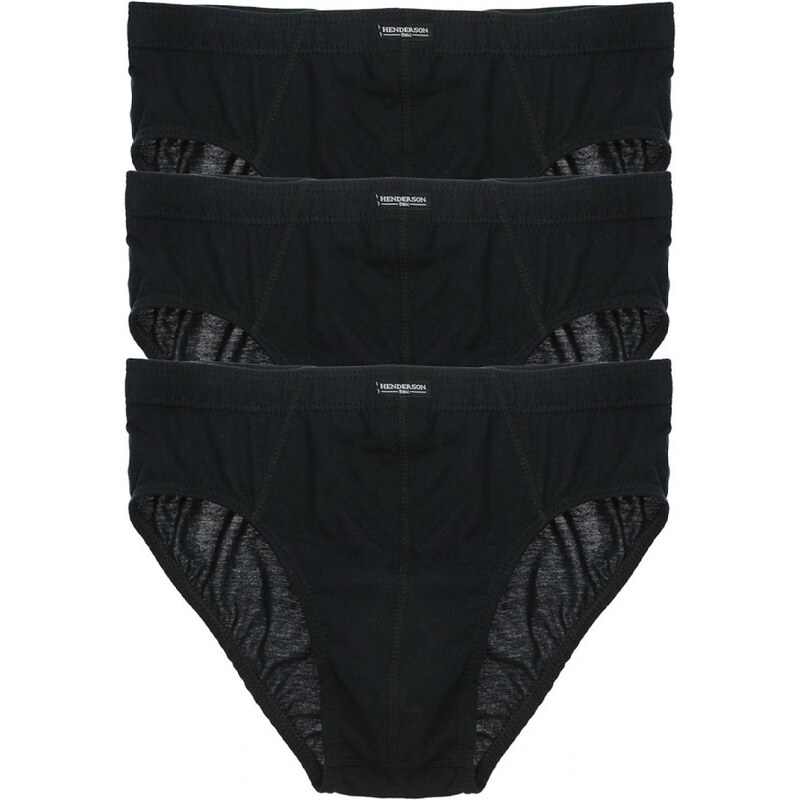 Henderson Pánske Slipy model 133965 3 Pack Čierne Čierna M 30532674