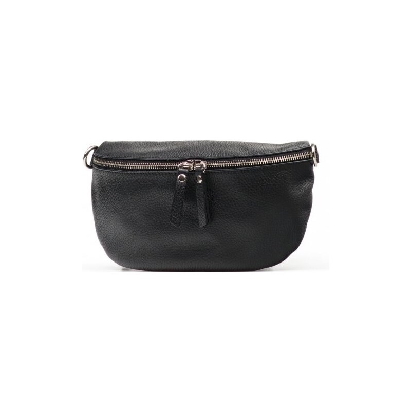 Blaire Kožená crossbody oblička Nadine čierna 64987565