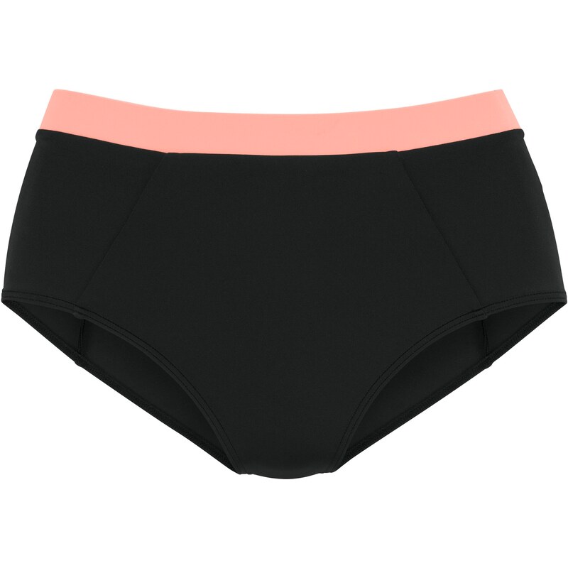 LASCANA ACTIVE Športové bikinové nohavičky broskyňová / čierna 54229276
