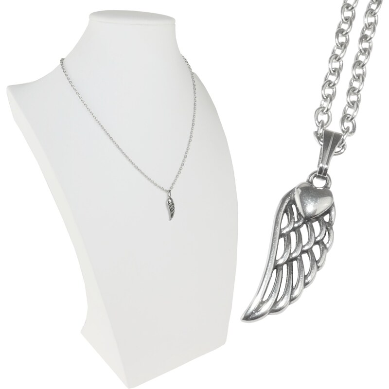 CITY STORM Retiazka s prívesko anjelske krídlo so srdiečkom 66889185