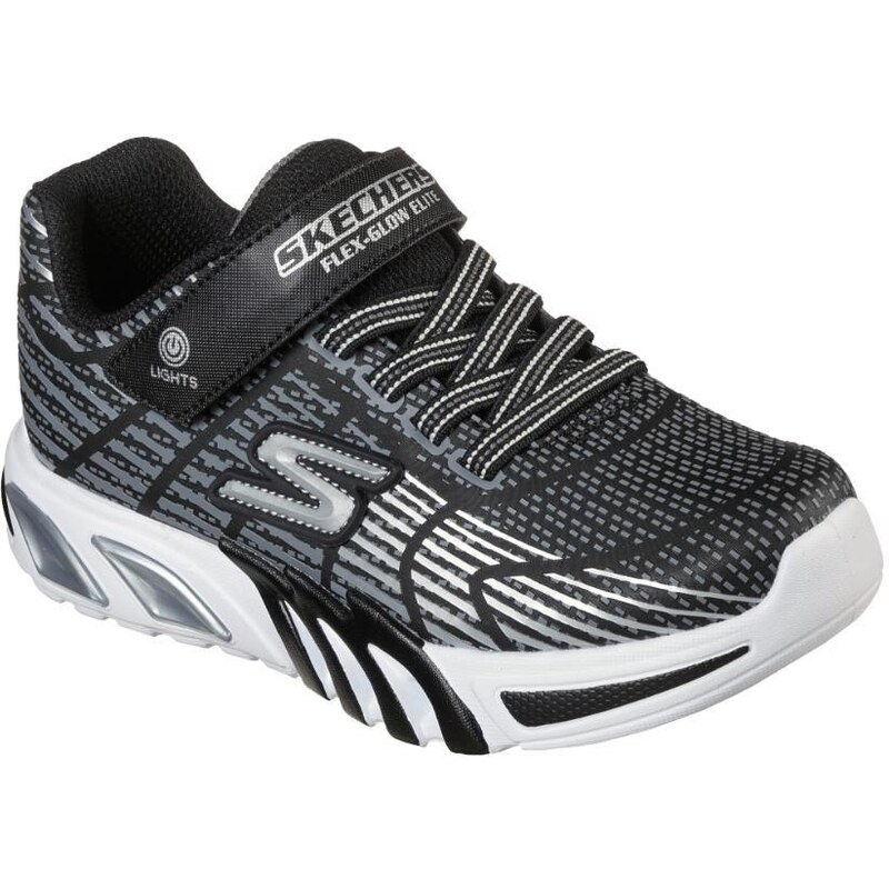 Detské tenisky Skechers Flex-Glow Elite Čierne 400135L/BKGY 46771353