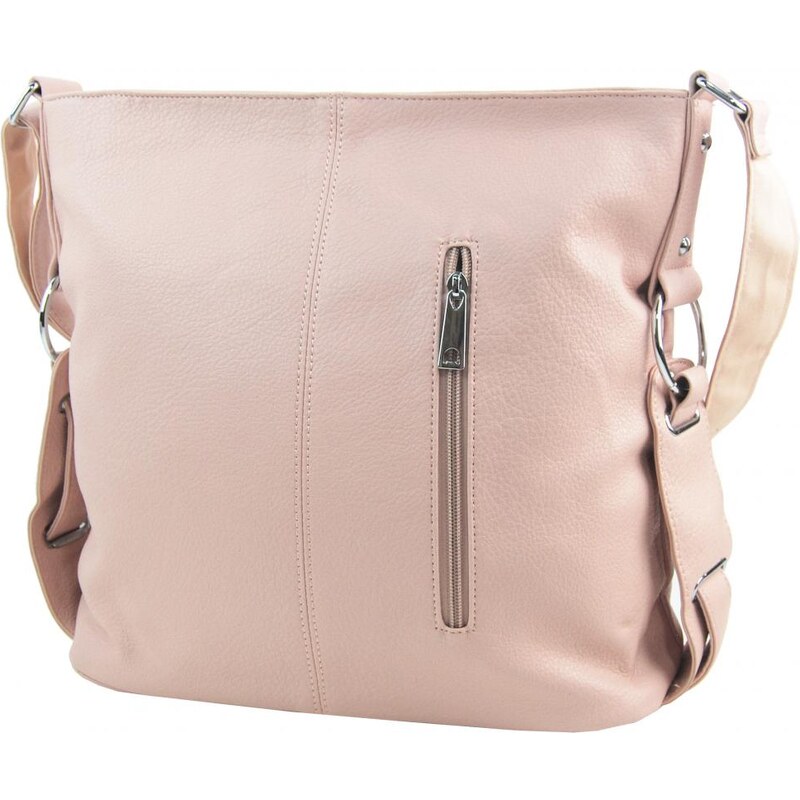 Mahel Ružová moderná crossbody dámska kabelka 67-MH 30613064