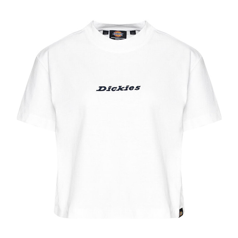 Dickies S/S Loretto W Tee White - Dámske - Tričko Dickies - Biele - 66355840