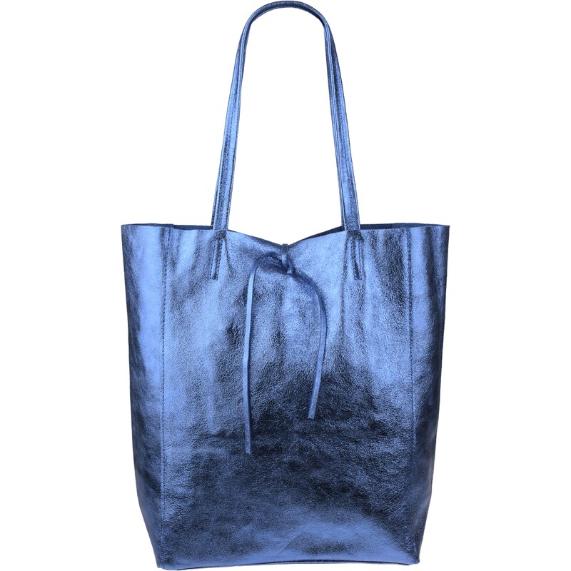 Modrá kožená talianska kabelka Annalisa Blu Lucida NovaKabelka.sk 30745382