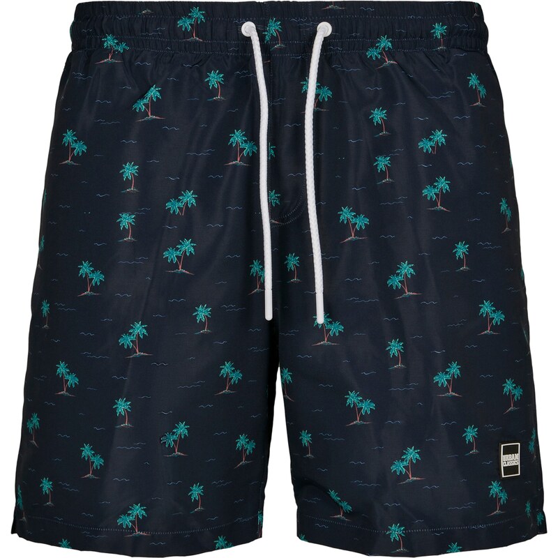 Urban Classics Plavecké šortky tmavomodrá / zmiešané farby 56423940