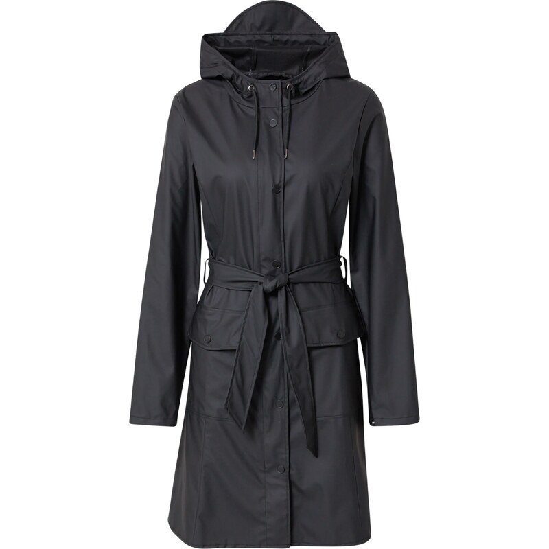 RAINS Prechodný kabát čierna 30748008