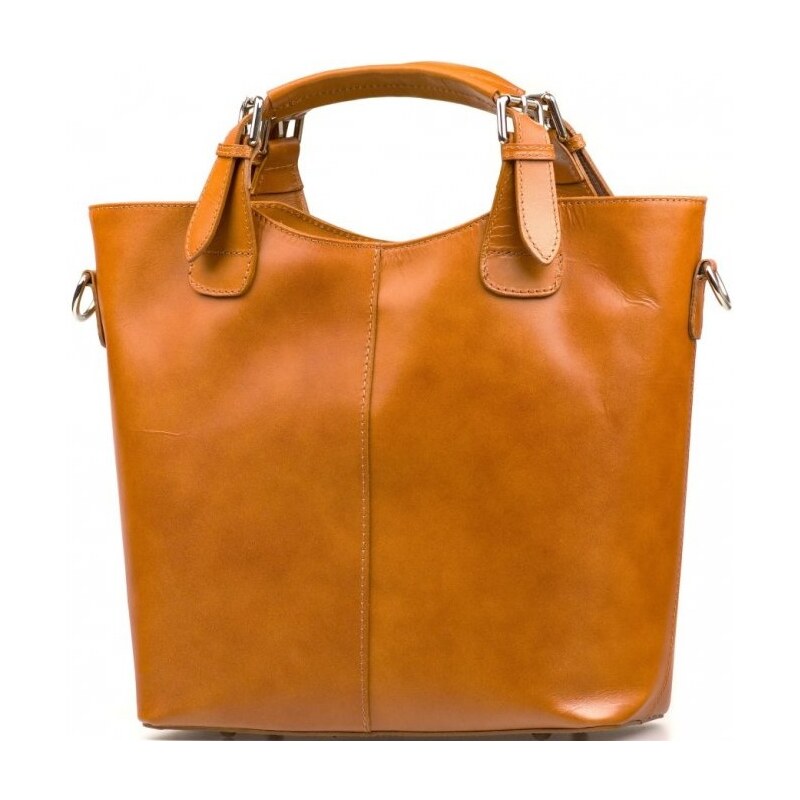 Blaire Kožená kabelka Agnes koňaková 64987593