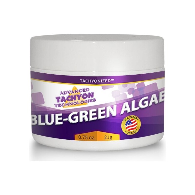 Tachyon Technologies Tachyon modrozelená riasa Algae Super Energy Food prášok 21 g