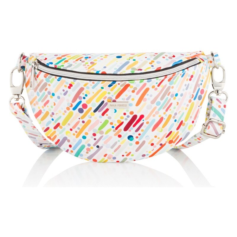 PAOLO PERUZZI Dámska kožená ľadvinka | farebná Z-15-T 52169739