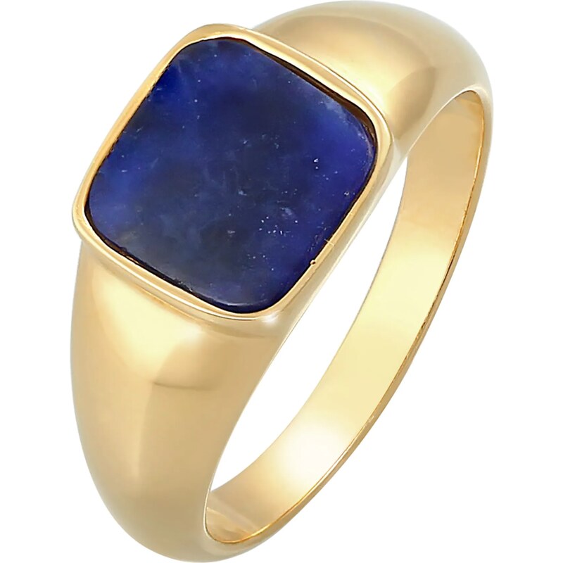 ELLI PREMIUM Prsteň tmavomodrá / zlatá 54229435