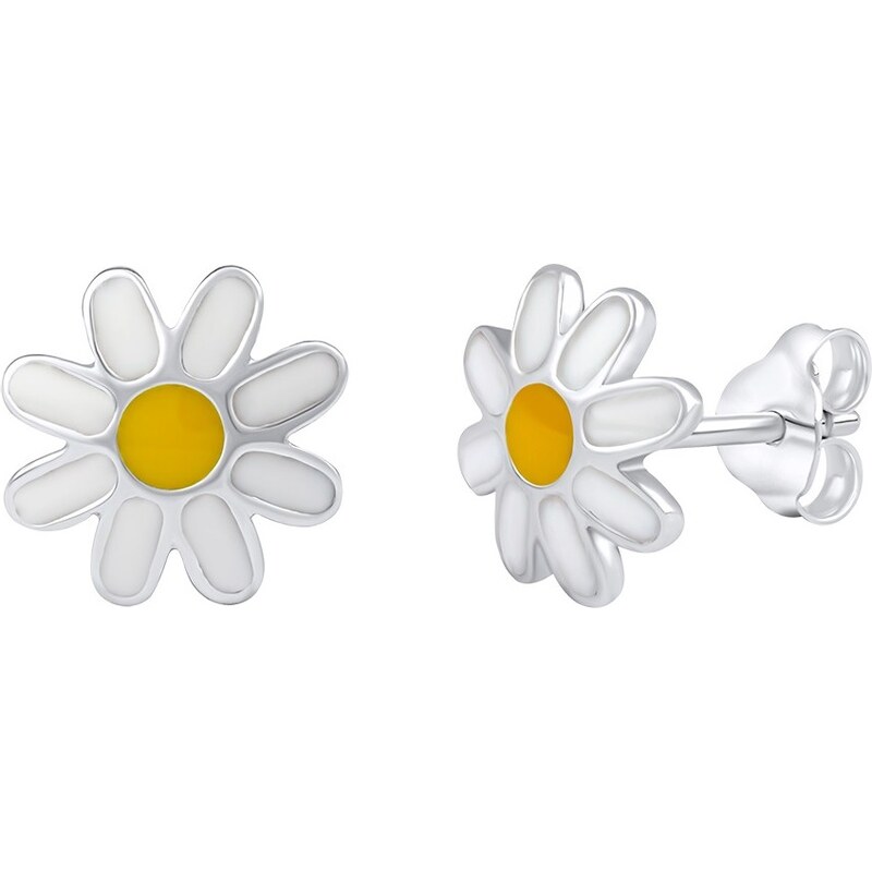 Silvego Strieborné náušnice margaréty Natalie PRM21584E 66596077