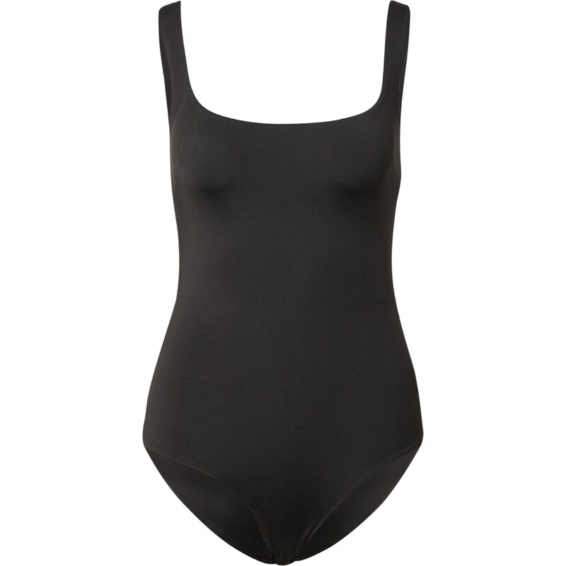 Nasty Gal Košeľové body čierna 63210944