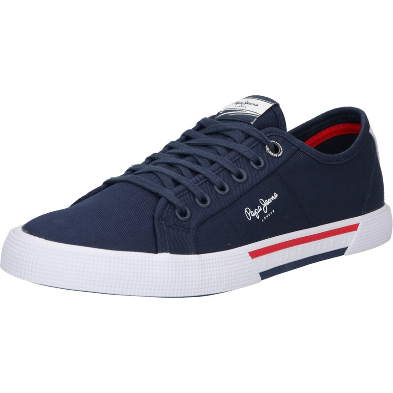 Pepe Jeans Nízke tenisky BRADY námornícka modrá / biela 31016986
