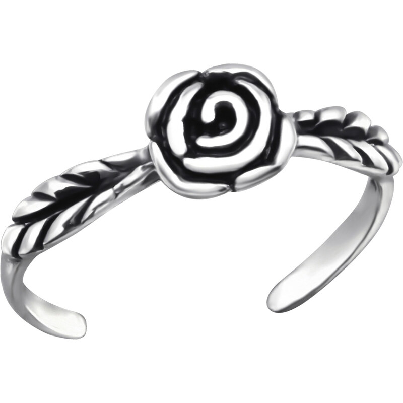 Olivie Strieborný prsteň NA NOHU RUŽA 5771 31073056