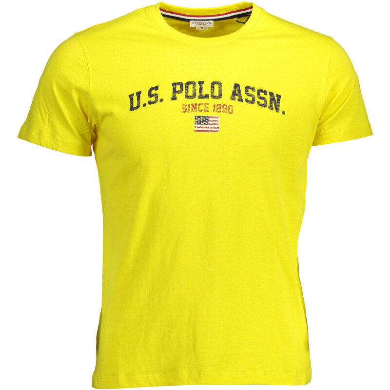 US Polo Assn Pánske žlté tričko U.S. Polo Assn. 64710606