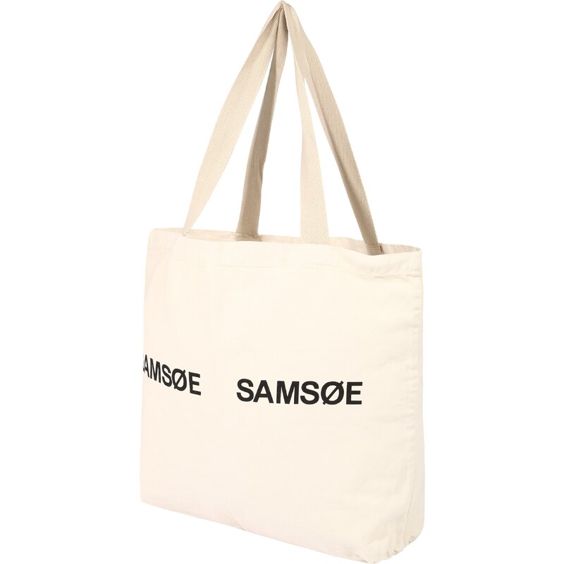 Samsøe Samsøe Shopper Frinka čierna / prírodná biela 53856287