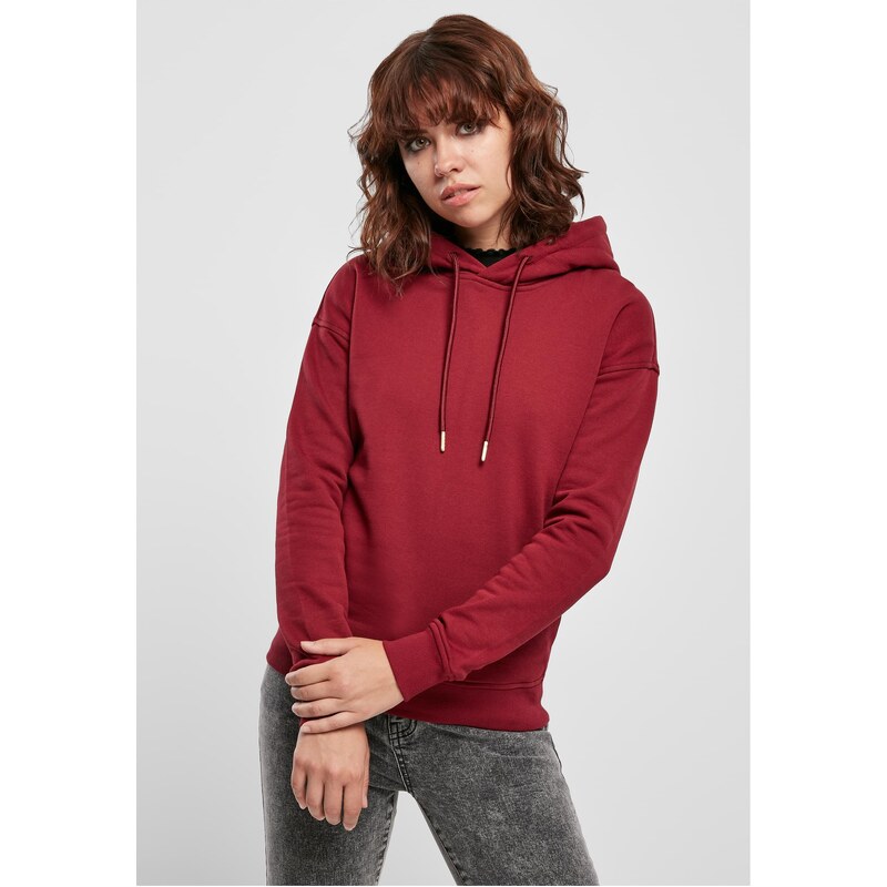 Urban Classics Womens Organic Hooded Wine 50521675