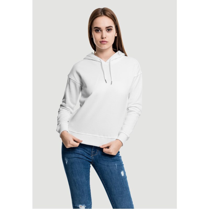 Urban Classics Womens white with hood 50679940