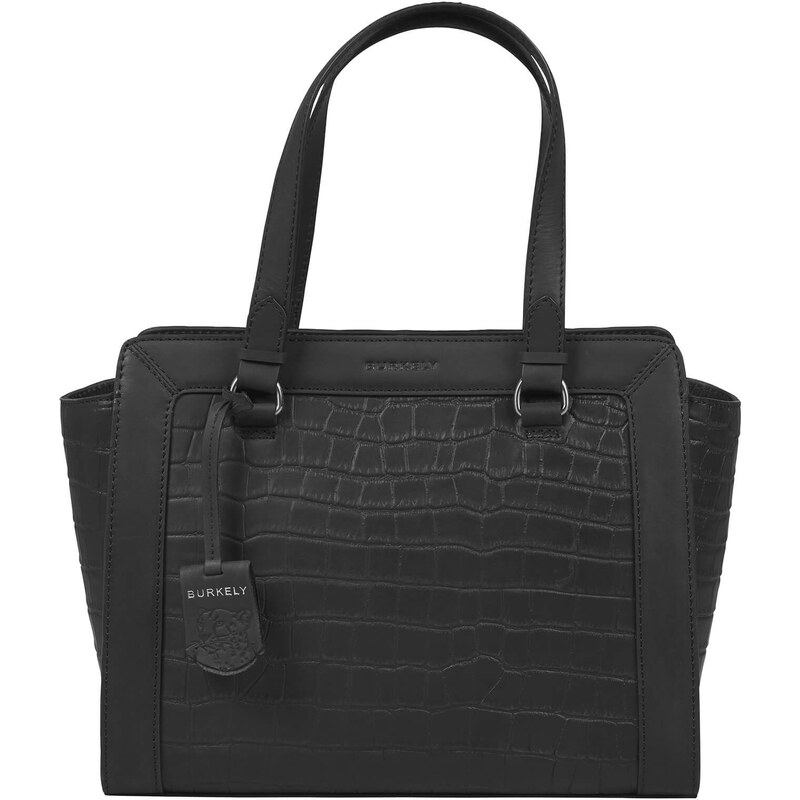 Dámska kožená kabelka Burkely Icone - čierna 30984778