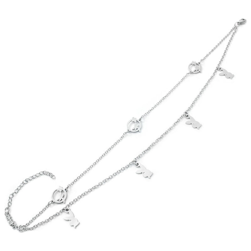 BM Jewellery Dámsky náramok dvojitý z chirurgickej ocele S113174045 31721299