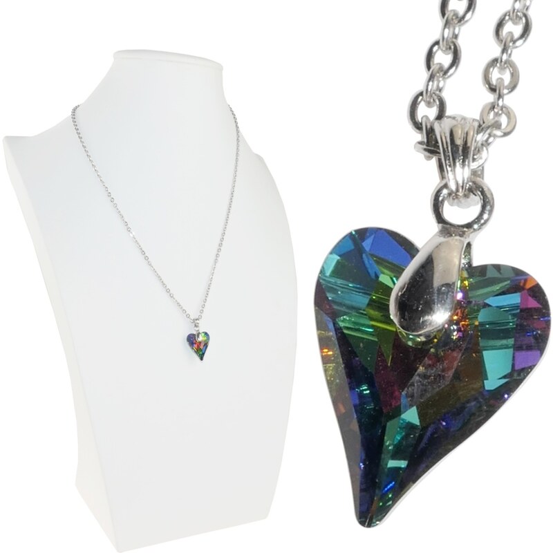 CITY STORM Swarovski Wild Heart 17 mm CRYSTAL VITRAIL MEDIUM 66889475