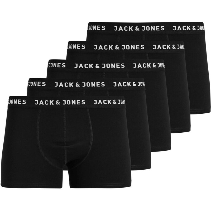 Jack & Jones Junior Nohavičky JACHUEY čierna / biela 31751740