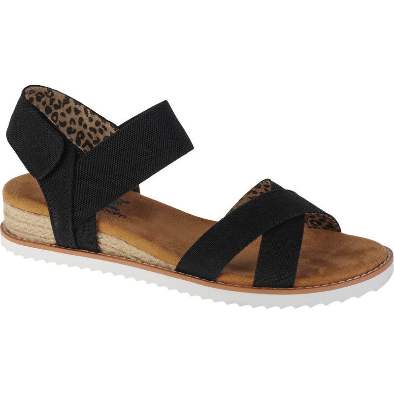 Čierne dámske sandále Skechers Desert Kiss- Secret Picnic 33386-BLK 63983570