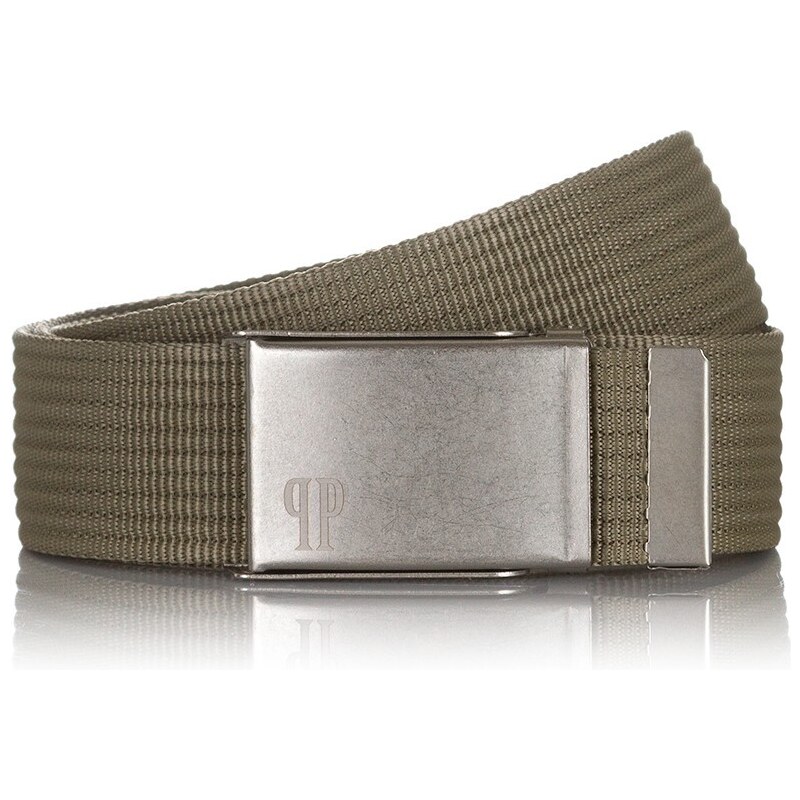 PAOLO PERUZZI Pánsky opasok PW-19-95 cm | khaki PW-19-95 36538878