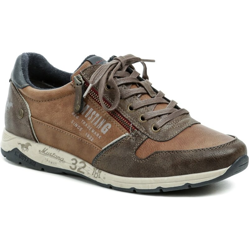 Mustang 4106-306-301 hnedé pánske poltopánky 31073190