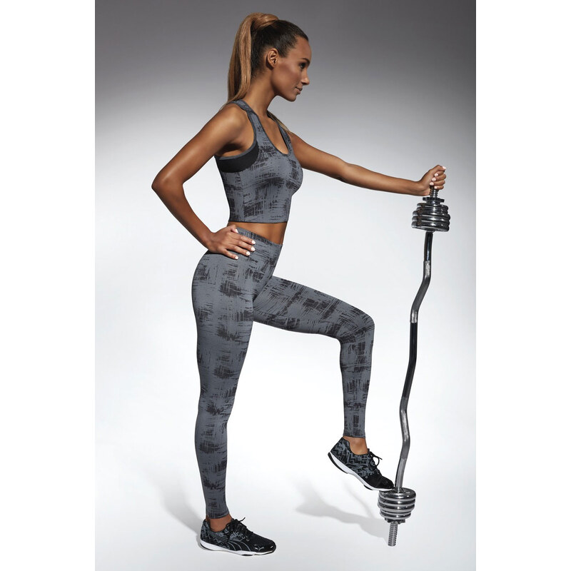 Glara Športové sivé legíny 31100637