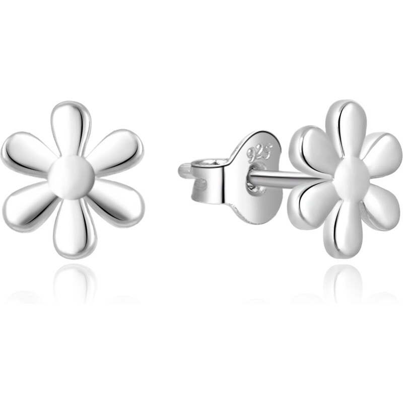 MOISS Jemné strieborné náušnice Kytičky E0002424 67378820