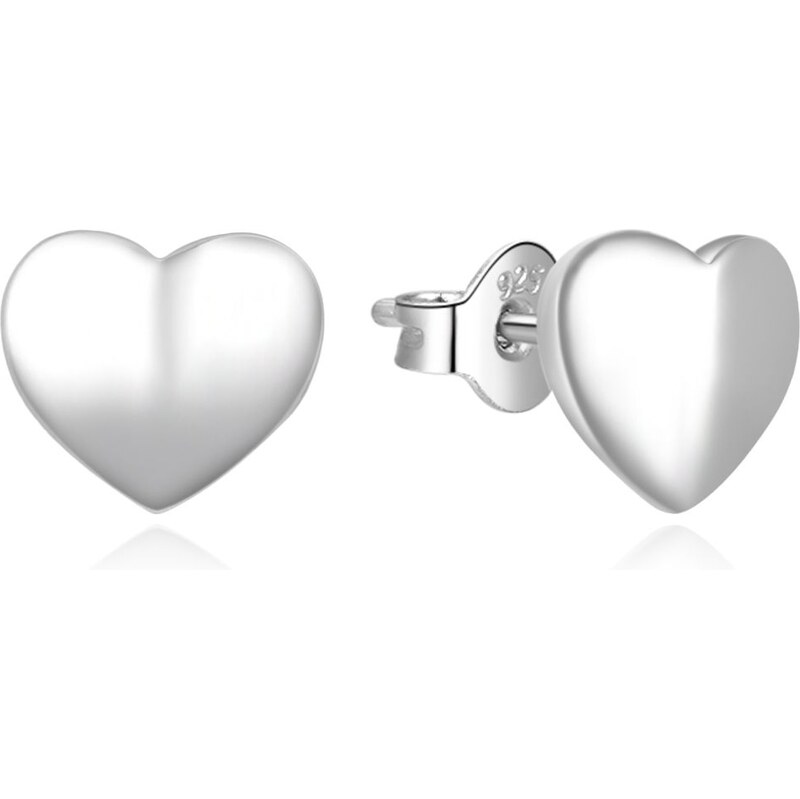MOISS Romantické strieborné náušnice Srdiečka E0002421 66590901
