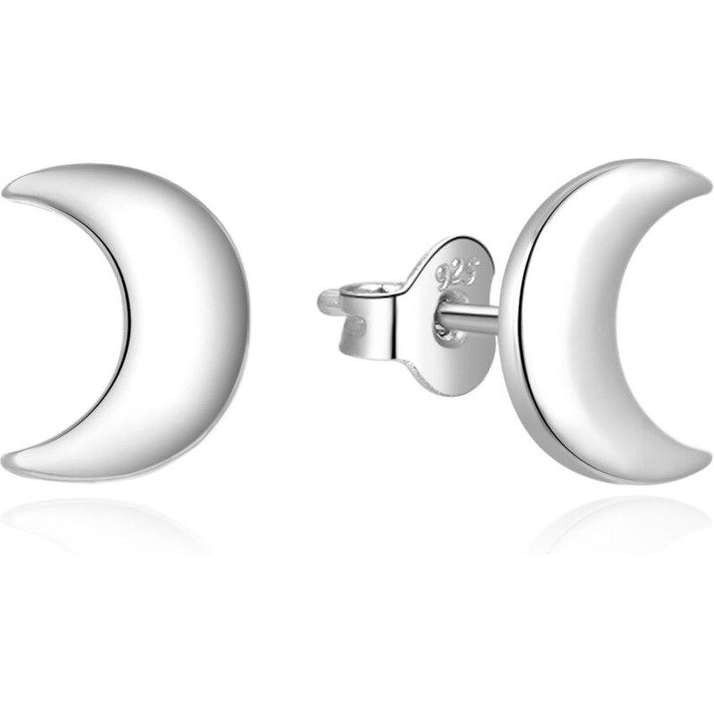 MOISS Slušivé strieborné náušnice Mesiac E0002339 66588546