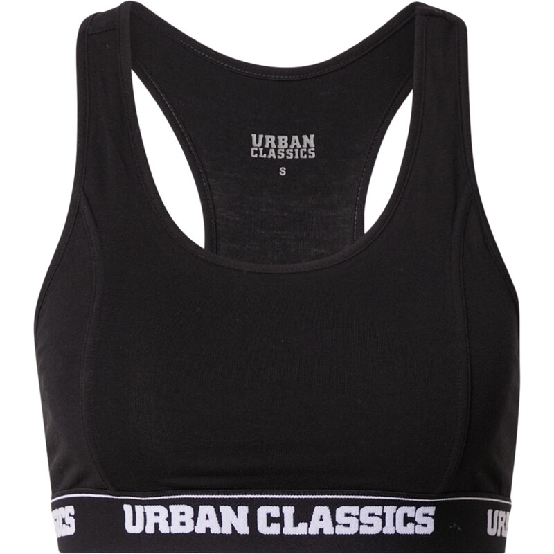 Urban Classics Podprsenka čierna / biela 16528062