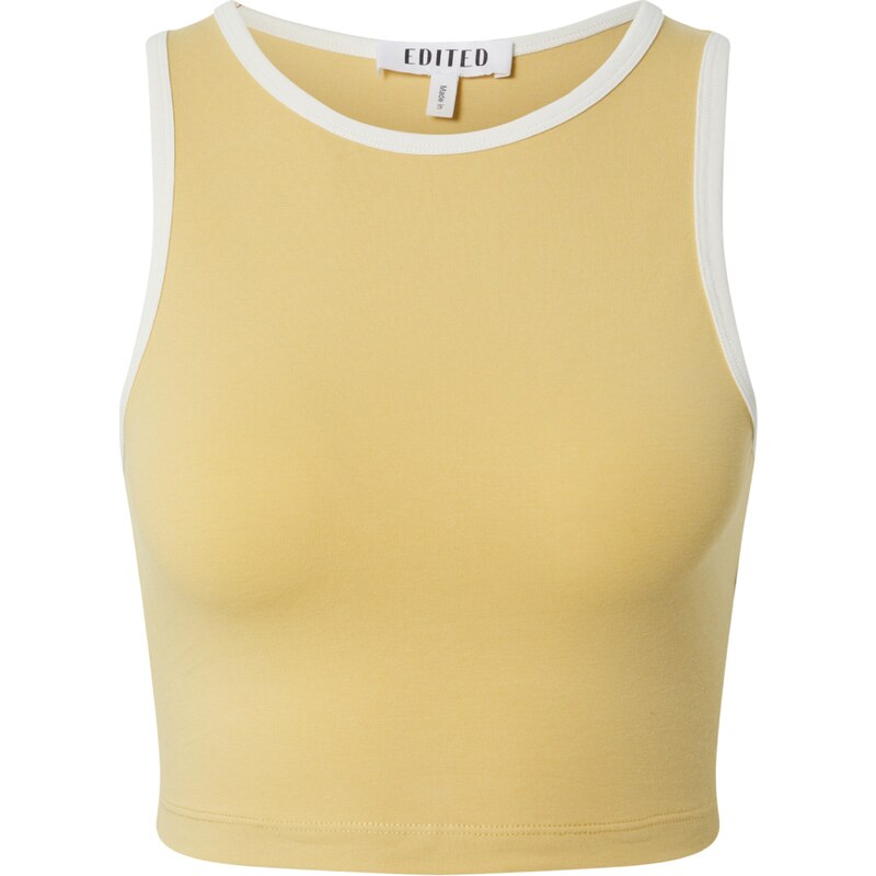 EDITED Top Lenni žltá / biela 31228247