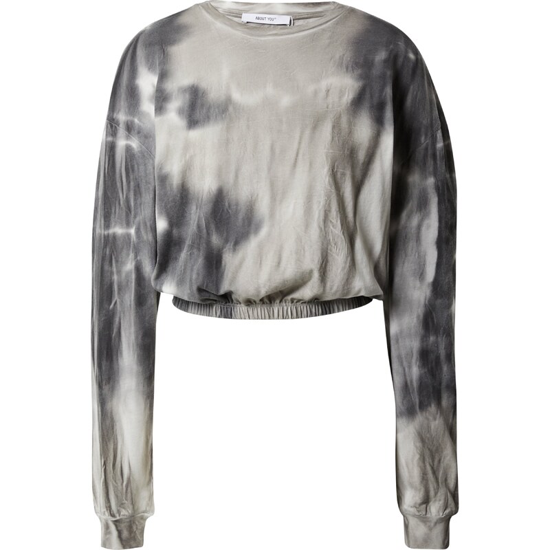 ABOUT YOU Tričko Sissy sivá / čierna 54229663