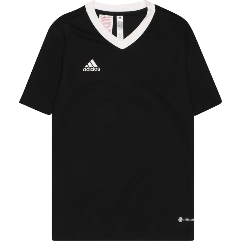ADIDAS PERFORMANCE Funkčné tričko Entrada 22 čierna / biela 64146380