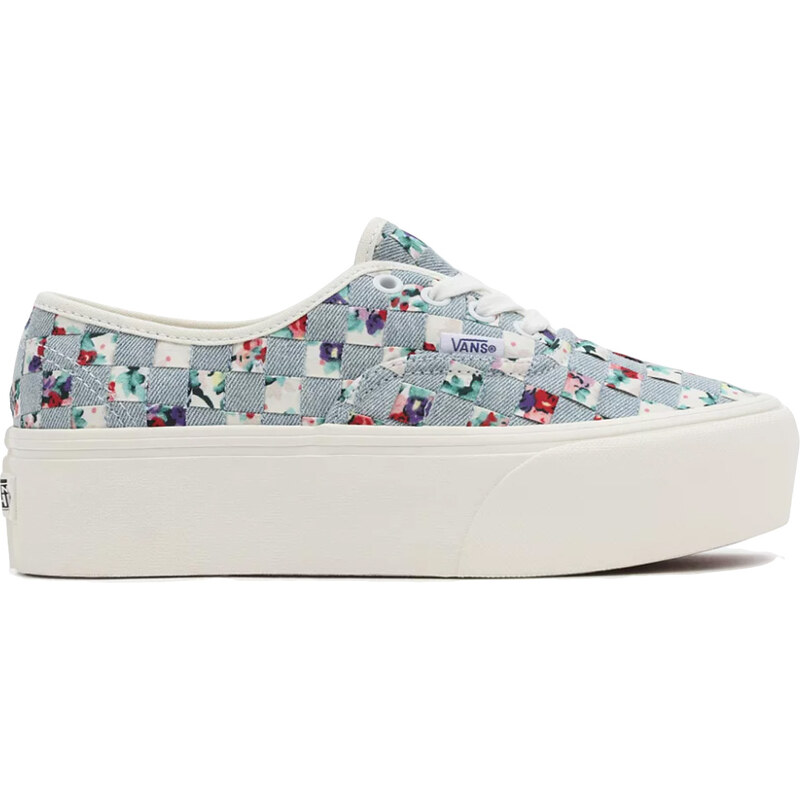 Vans Woven Authentic Stackform - Dámske - Tenisky Vans - Modré - 66356141