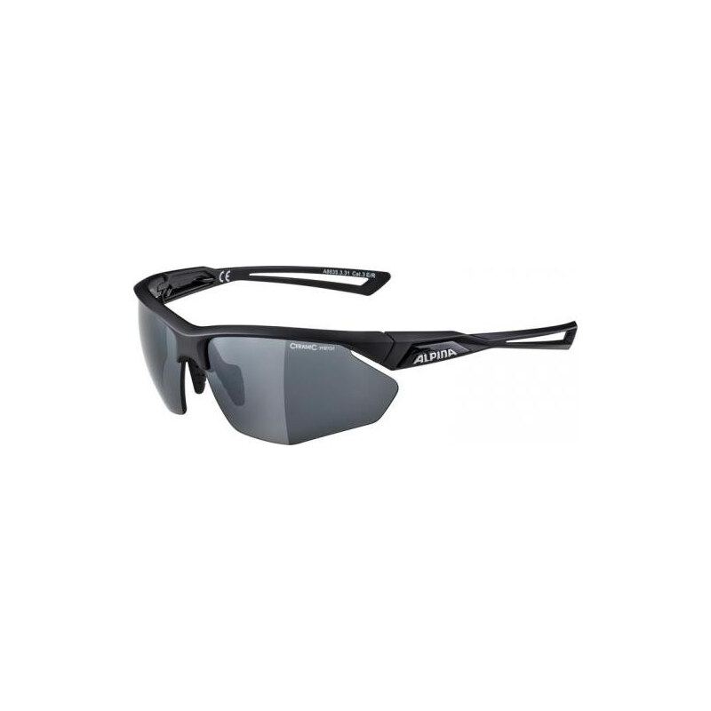 ALPINA NYLOS HR okuliare, čierna matná 62720930