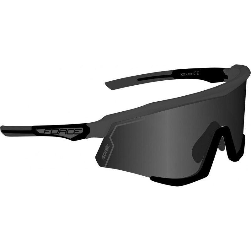 FORCE okuliare SONIC šedo-čierne, čierne zrkadlové sklá 56334266