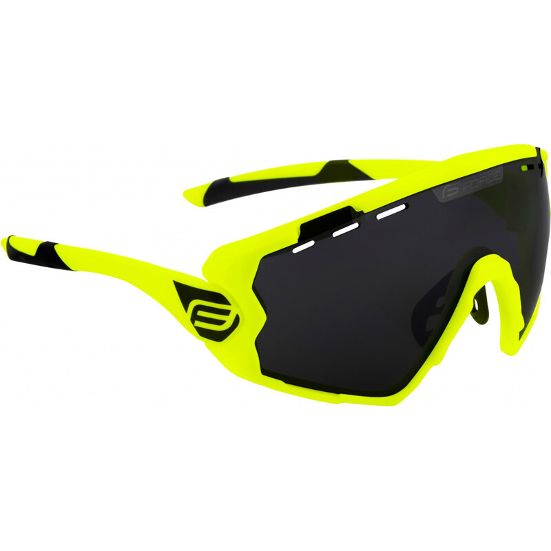 FORCE okuliare OMBRO fluo matné, čierne laser sklá 56334233
