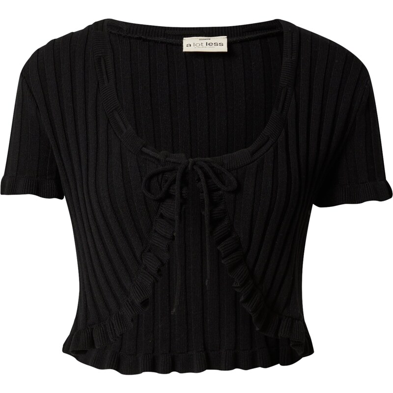 A LOT LESS Kardigán Nelly čierna 63141651